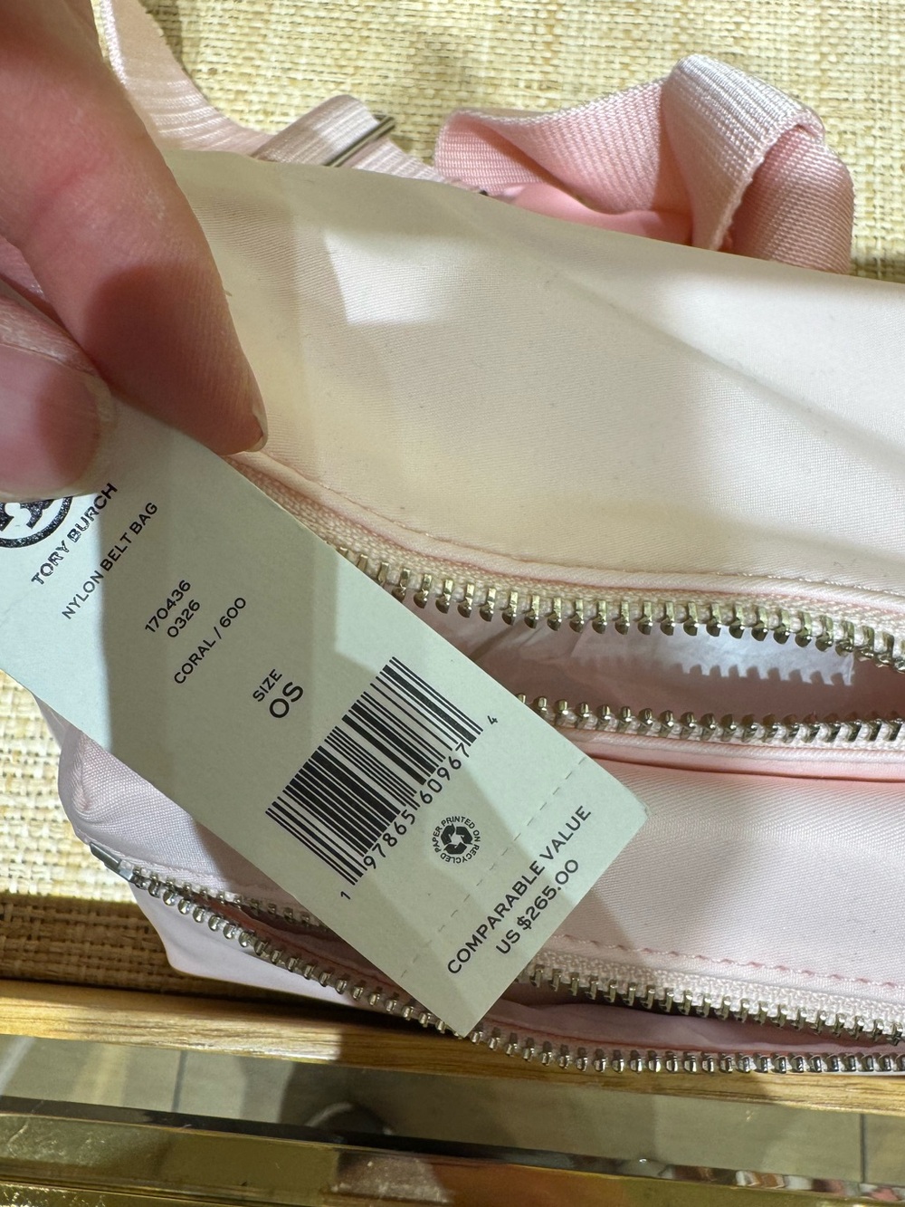 Tory Burch Nylon Fanny Pack Belt Bag— New Arrival - Picture 4 of 4